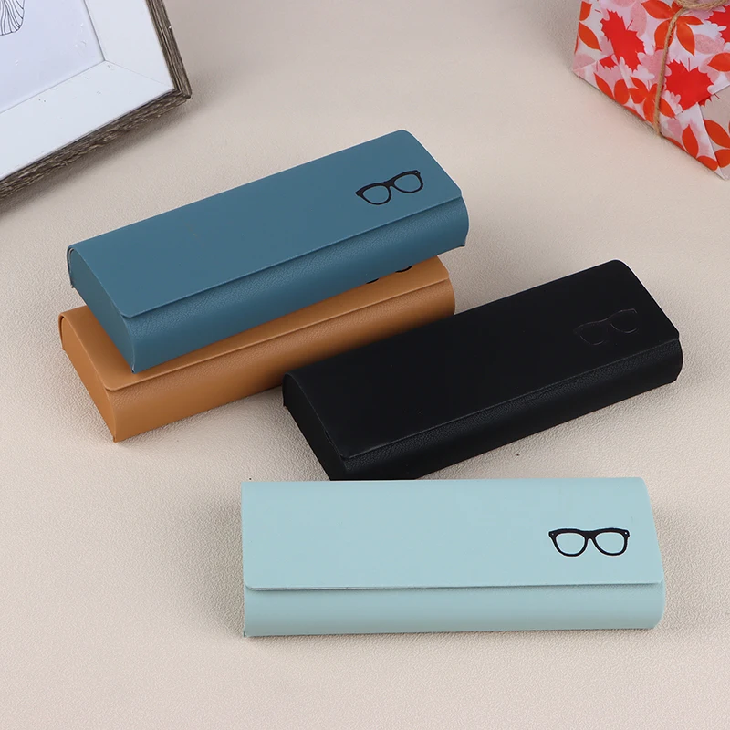 

PU Leather Glasses Case Men Women Sunglasses Myopia Presbyopia Storage Box Portable Anti-Pressure Eyeglasses Bag