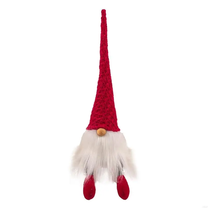 J0MF Interactive Stuffed Gnome with Soft PP Cotton Christmas’s for Festivals