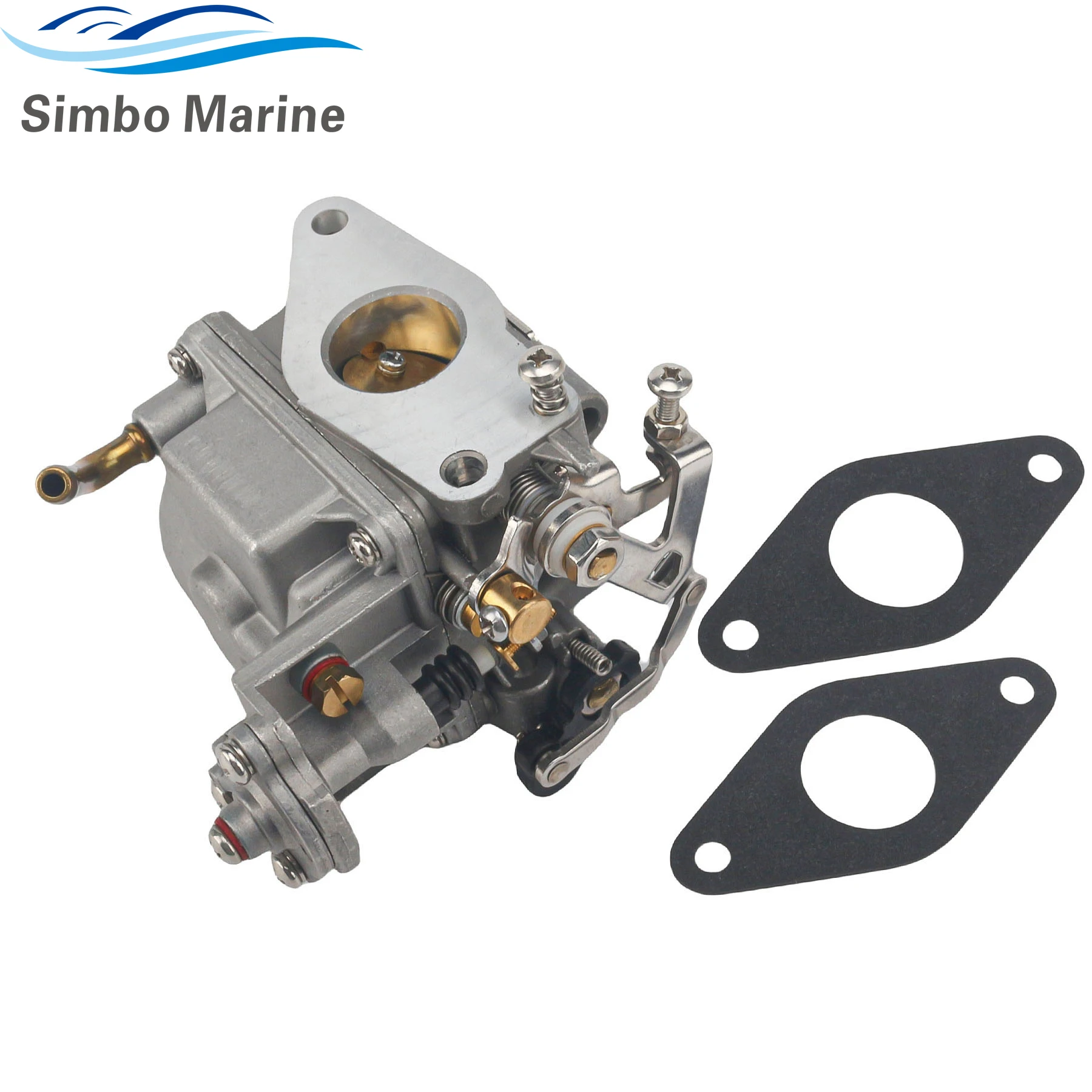 

Boat Motor Carburetor Kit with Gasket for Tohatsu Nissan 4-Stroke MFS 8 9.8 HP Outboard Engine Replaces 3V1-03100 3FS-03100
