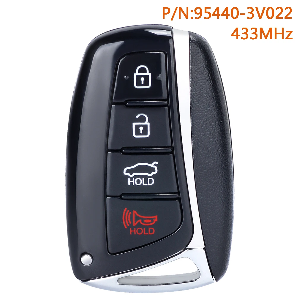 

KEYECU 95440-3V022 Smart Remote Car Key Fob for Hyundai Azera 2015 2016 2017 2018 SY5DMFNA433 ID46 Chip 433MHz