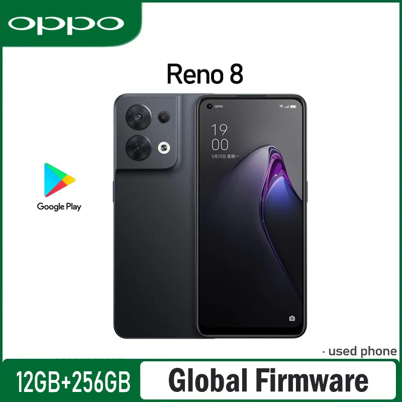 Global firmware OPPO Reno 8 5G smartphone MTK Dimensity 1300 6.43
