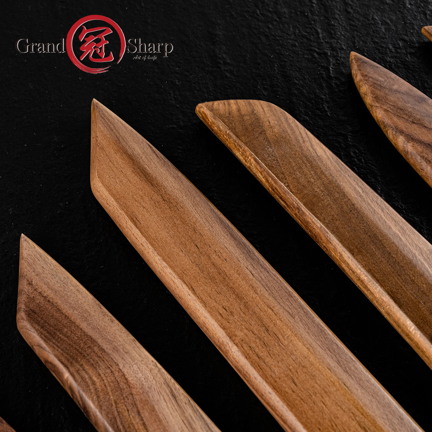 Grandsharp Magnetic Wooden Saya Sheath Protector for Sashimi Knife Blade Storage Sheath Holder Kitchen Accessory view 5
