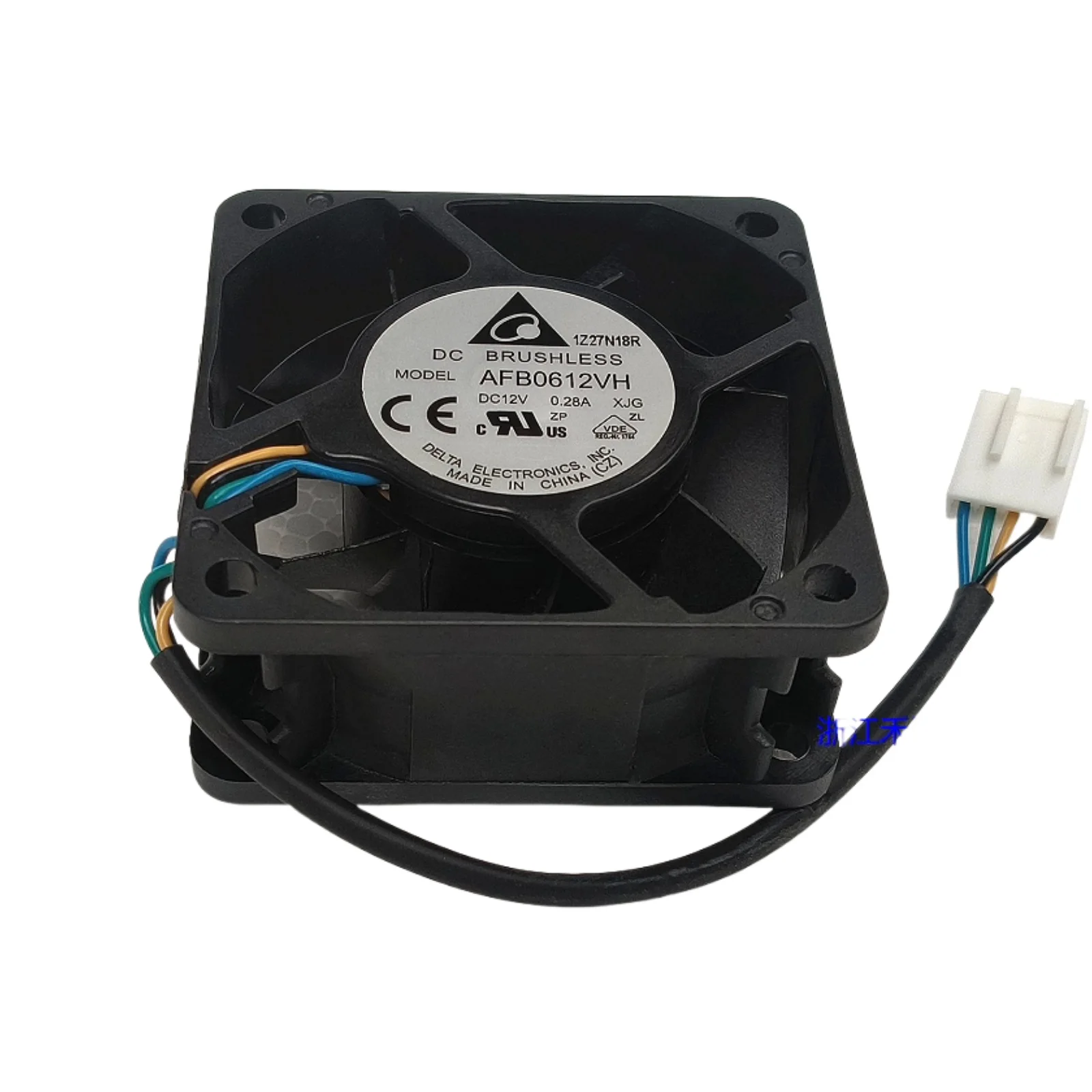 

6025 60mm Fan for Delta AFB0612VH 6025 6CM DC 12V Dual Ball Bearing PWM Cooling Fan, 5200RPM