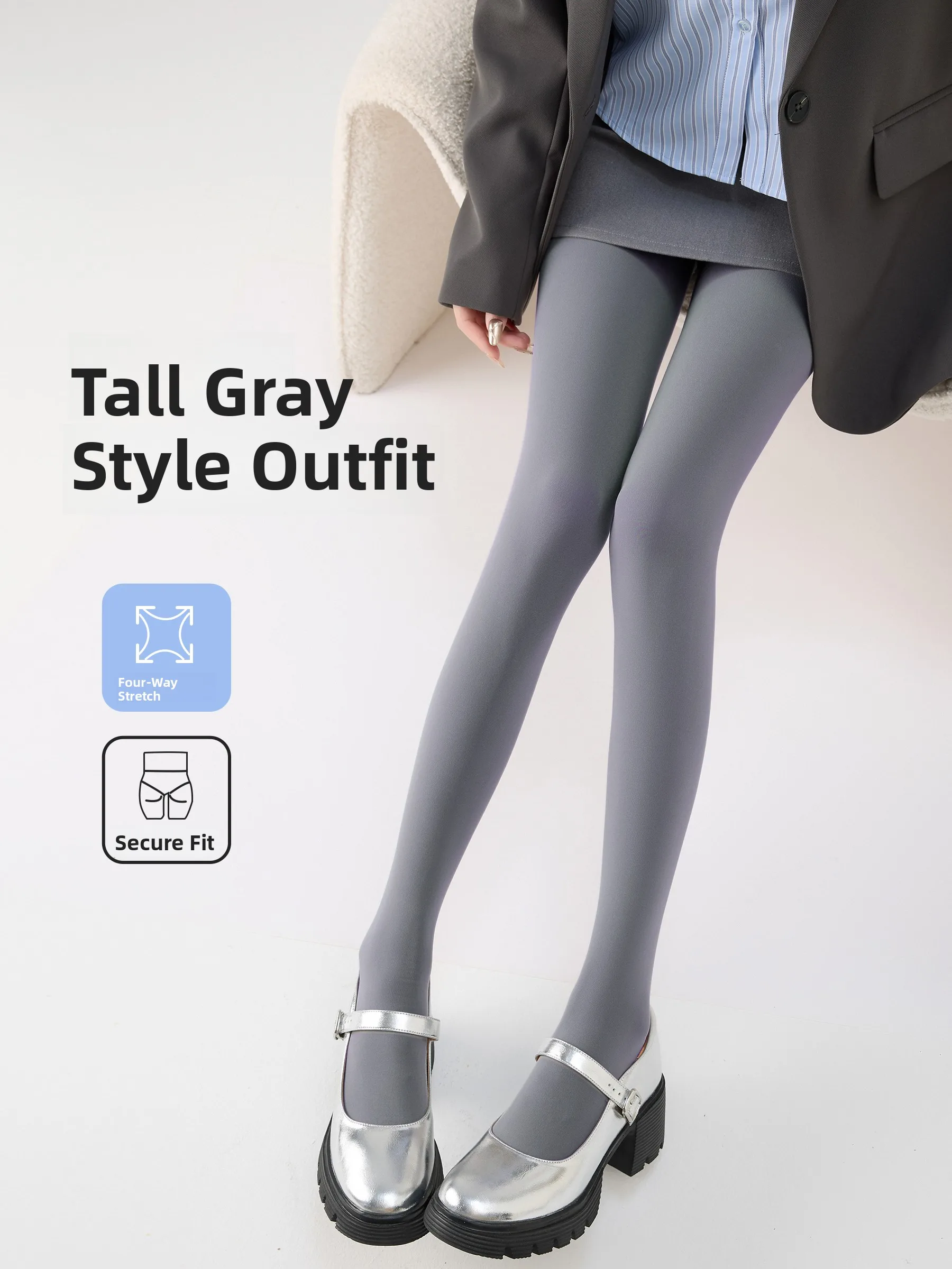 

Matte Velvet ey Ladies Tights Spring Autumn Long Base Stoings Panhose Comfortable Soft Fabric Single Crotch a Leg...