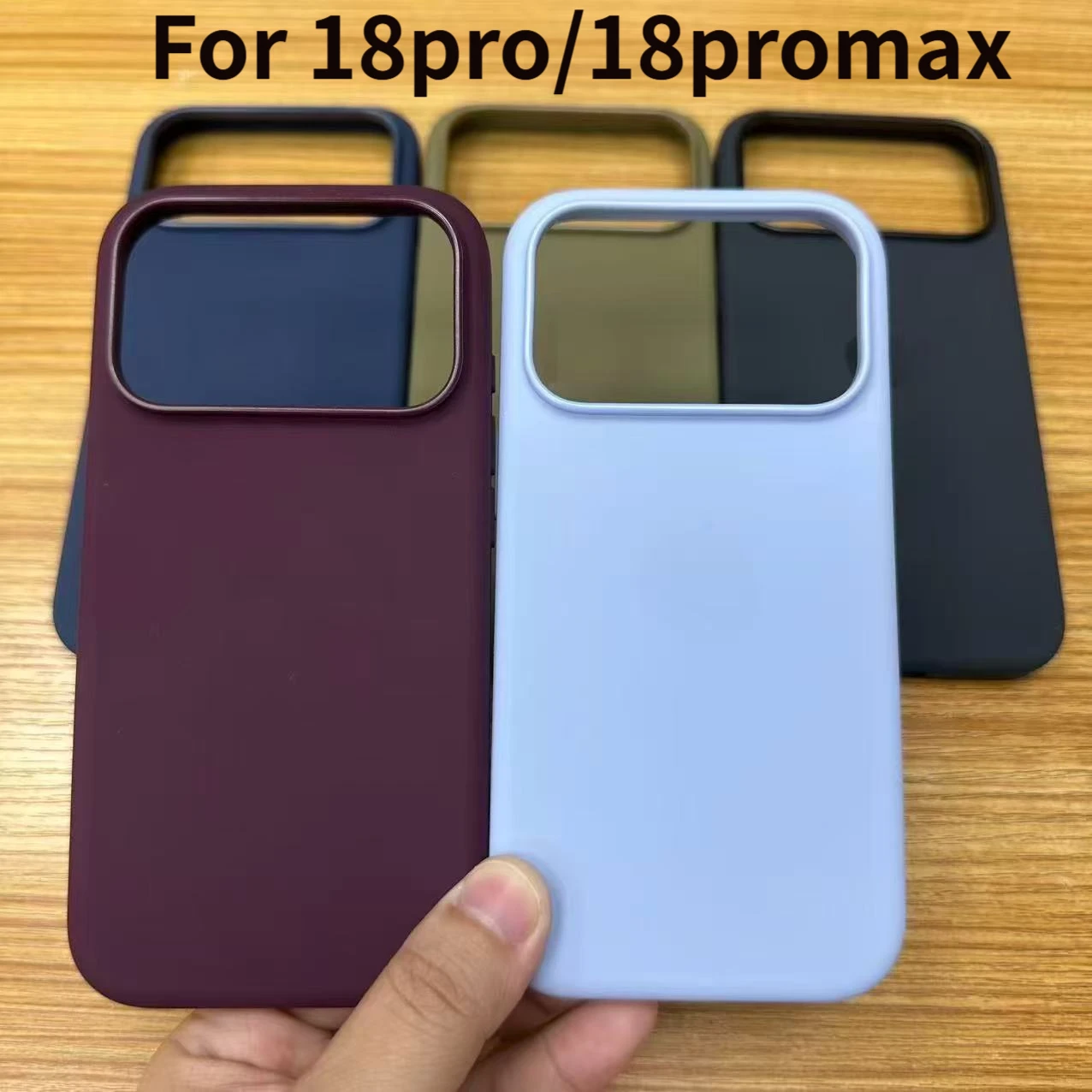 High Quality Liquid Silicone Magnetic Case For iPhone 18 Pro Max/18 Pro with AI Camera Buttons For MagSafe Wireless Charging Cas