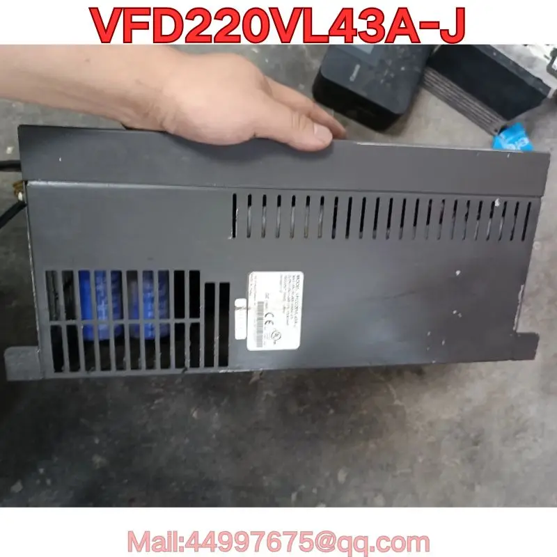 Second-hand VFD220VL43A-J oil-electric servo drive function test is normal Latest prices for August 2026