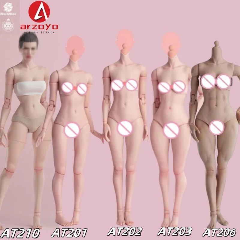

Worldbox 1/6 Female Flexible Body Girl Body AT201 AT202 AT203 AT206 AT210 12'' Normal Fat Leg Soldier White Suntan Action Figure