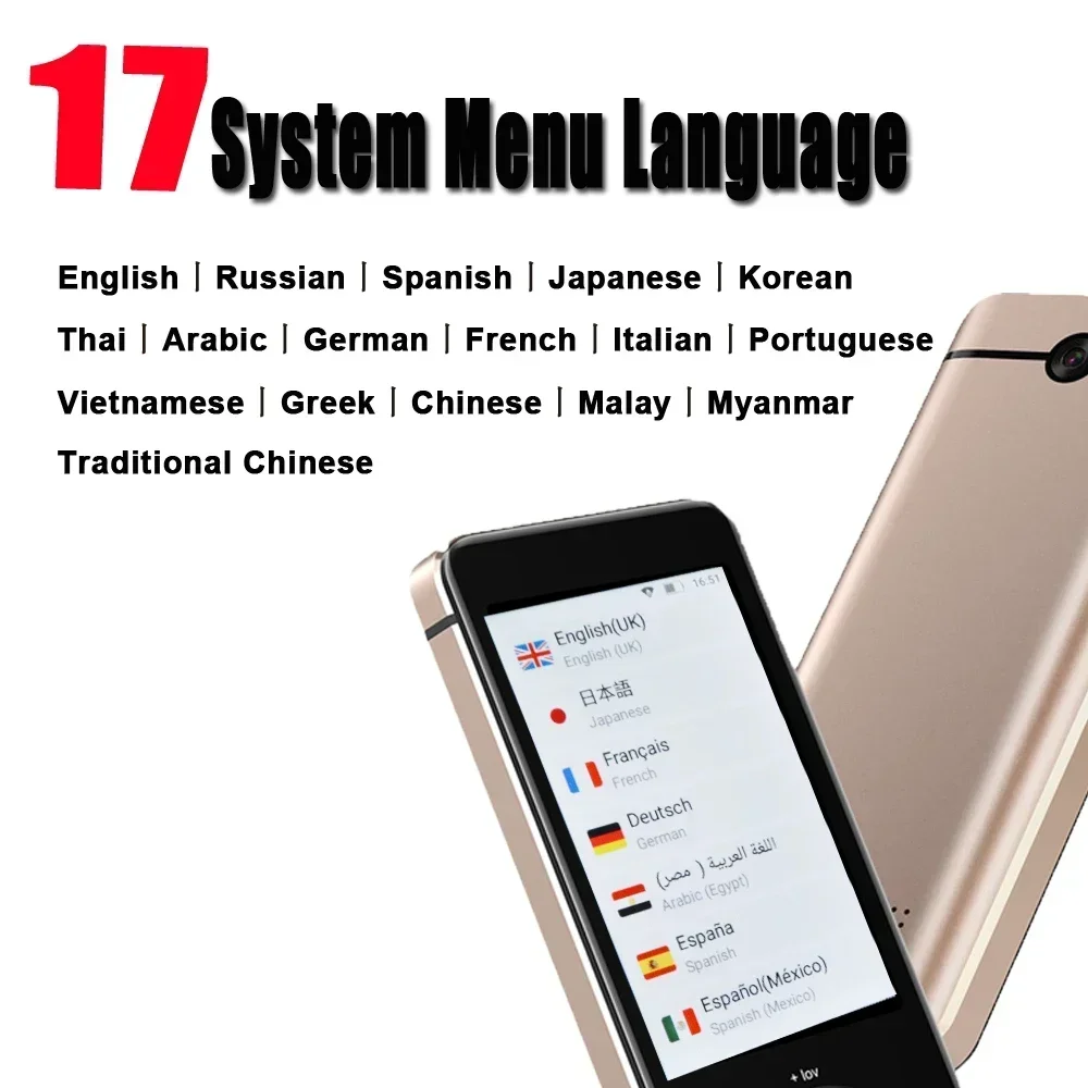 Newest Upgrade M9 Instant 2025 Translator Portable Language  in Real-time Smart Translator Supports 16 Offline Languages Gift