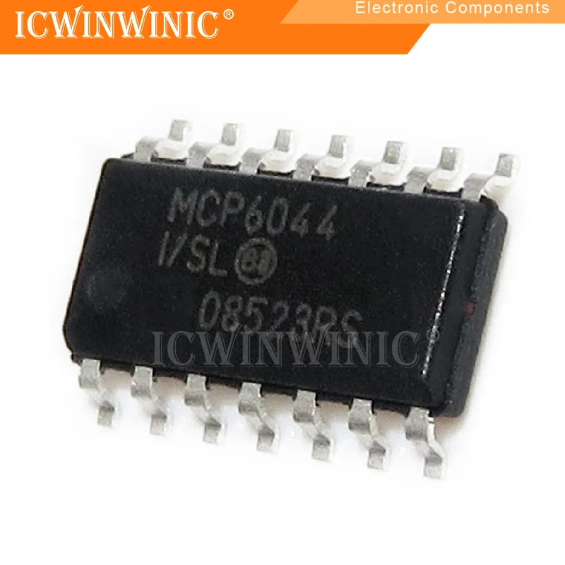 10 peças MCP6044-I/SL MCP6044