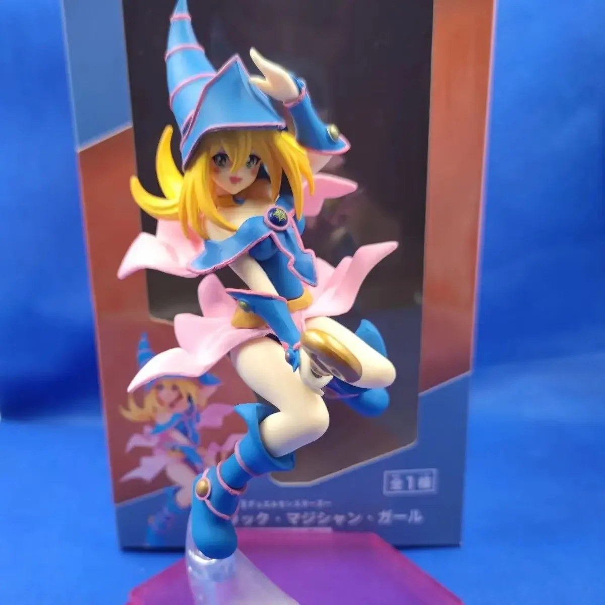 Yu Gi Oh Game King Black Magician Girl Mana Magician Model Desktop Decoration Animation Toy Gift