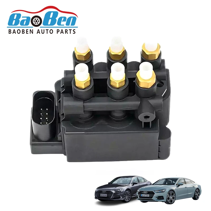 4N616013 4N616013A air suspension compressor pump solenoid valve group suitable for Audi A8 D5 Q5 S8 A6 C8 A7 4K air compressor