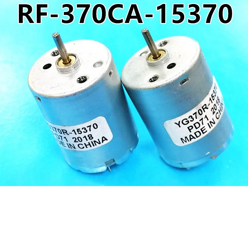 2 PCS RF-370CA-15370 apparecchio domestico silenzioso del motore di cc, piccolo motore a bassa velocità del manometro del sangue 12V 5600RPM J