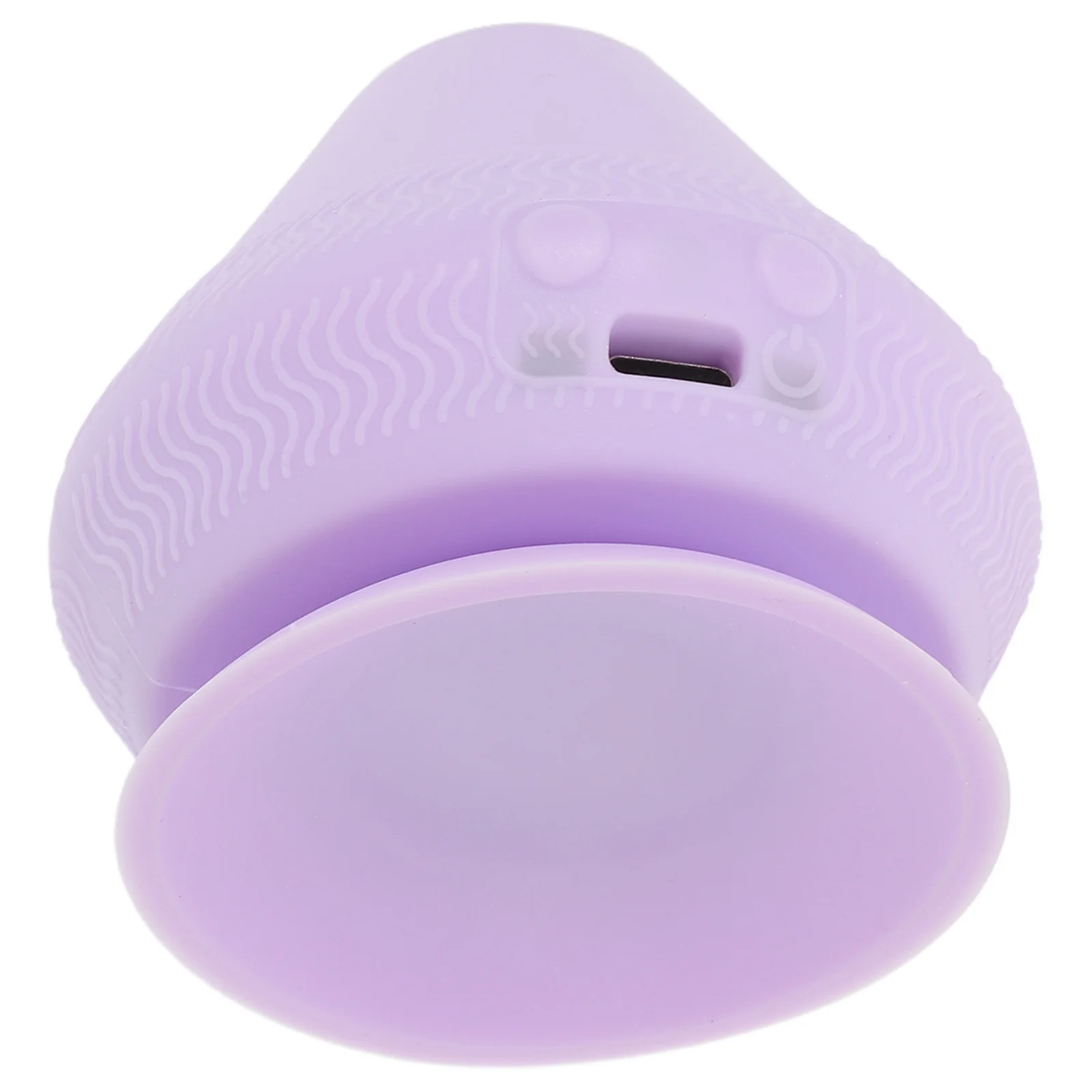 

Handheld Vibrating Electric Massage Ball with Heat Purple Trigger Point Neck Shoulder Back Recovery Relief Portable for Home