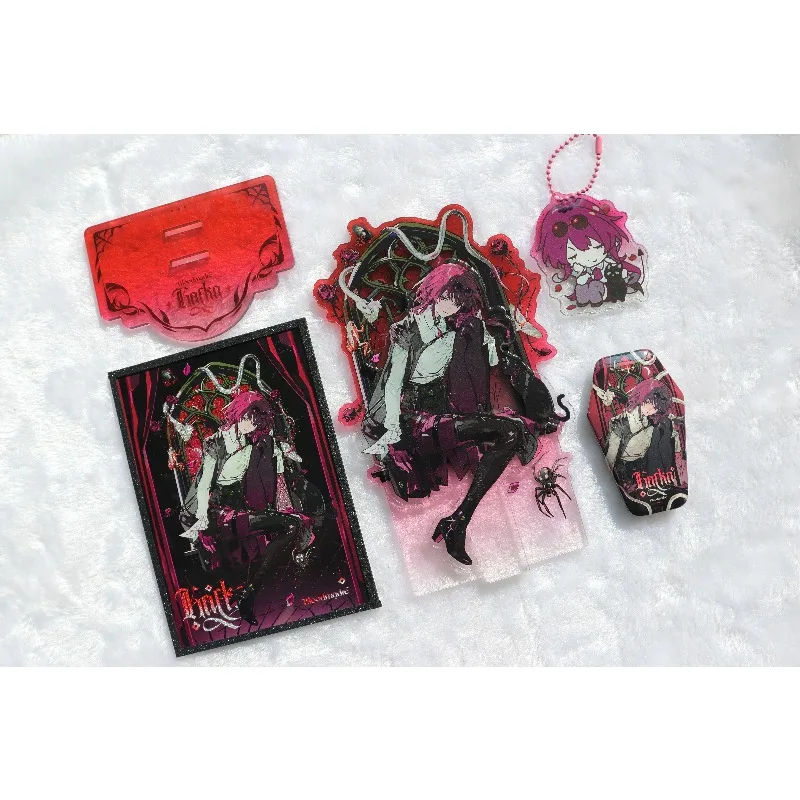 

Honkai: Star Rail Kafka Anime Cosplay Halloween Badge Acrylic Color Paper Acrylic Stand Model Plate Desk Decor Standing Sign