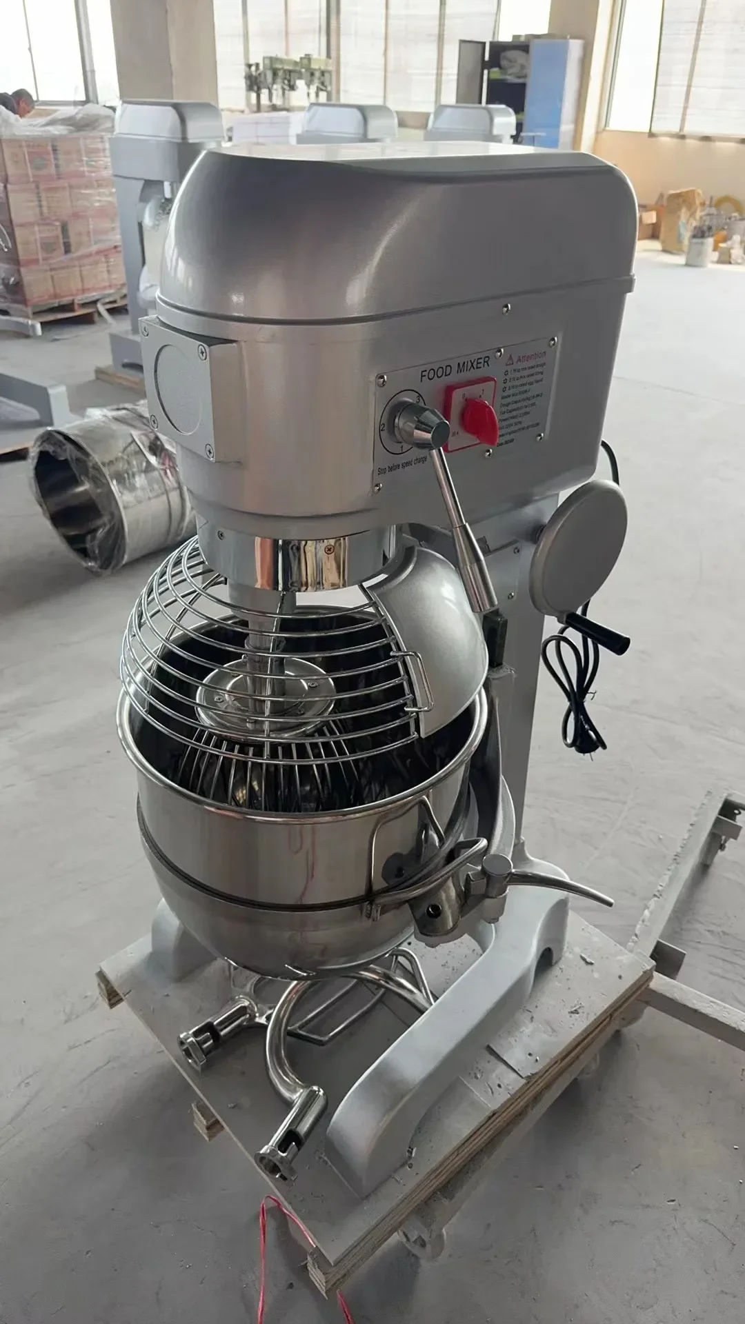 Mixing Bucket Accessories for 50L Mixer, Commercial Mixer Accessories, Industrial Large-scale Mixer Must