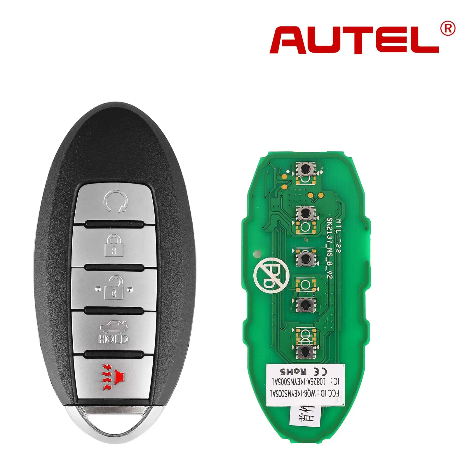 AUTEL Universal Smart Key for Chrysler/Cadillac/Honda/Hyundai/Nissan Premium Style Used with MaxiIM KM100 KM100E IM508 IM608 PRO