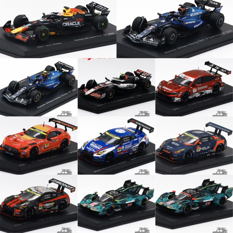 スパーク-1-64-rb21-ウィリアムズ-fw47-ハース-vf-25-アステモ-r'qs-realize-ヴァルキリー-ダイキャストモデルカー