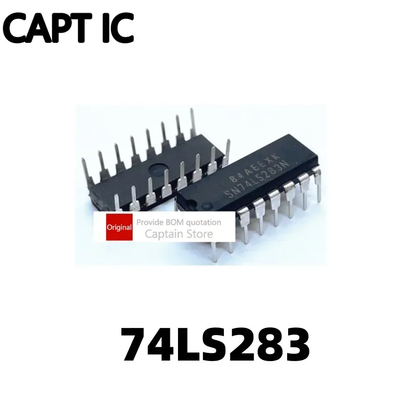 1PCS SN74LS283N HD74LS283P 74LS283 inline DIP16 4-bit binary full adder