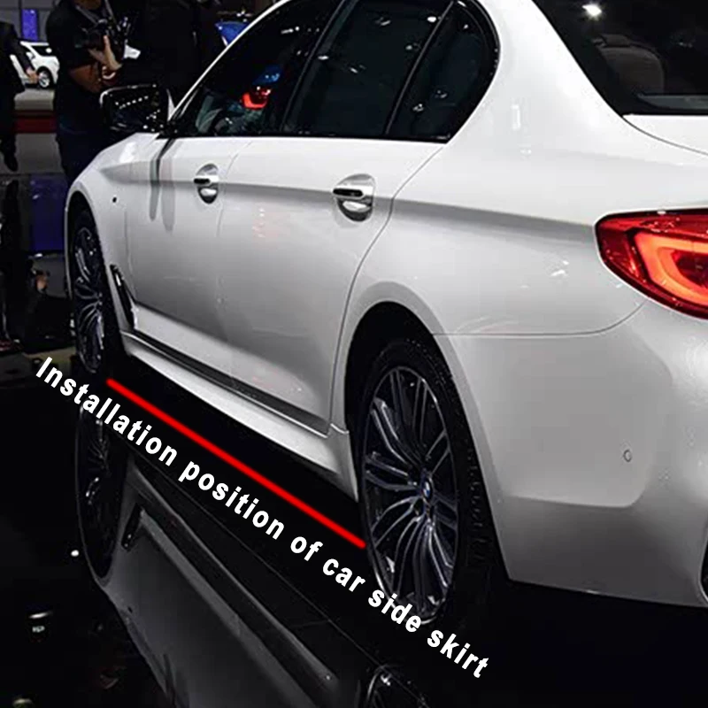 

Car Accessories Side Skirts Extensions Bumper Door Lip Splitters Winglet For BMW 5-Series G30 G38 F10 F18 520i 528i 525i