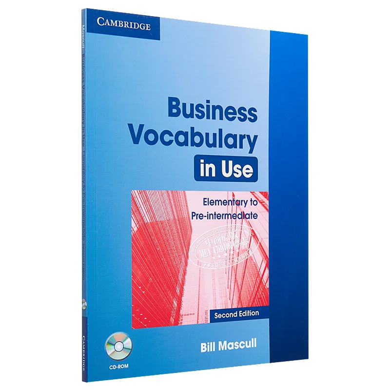 

Деловой словарный запас в использовании элементарный для предварительного среднего уровня с ответами и CDROM Bill Mascull 9780521749237