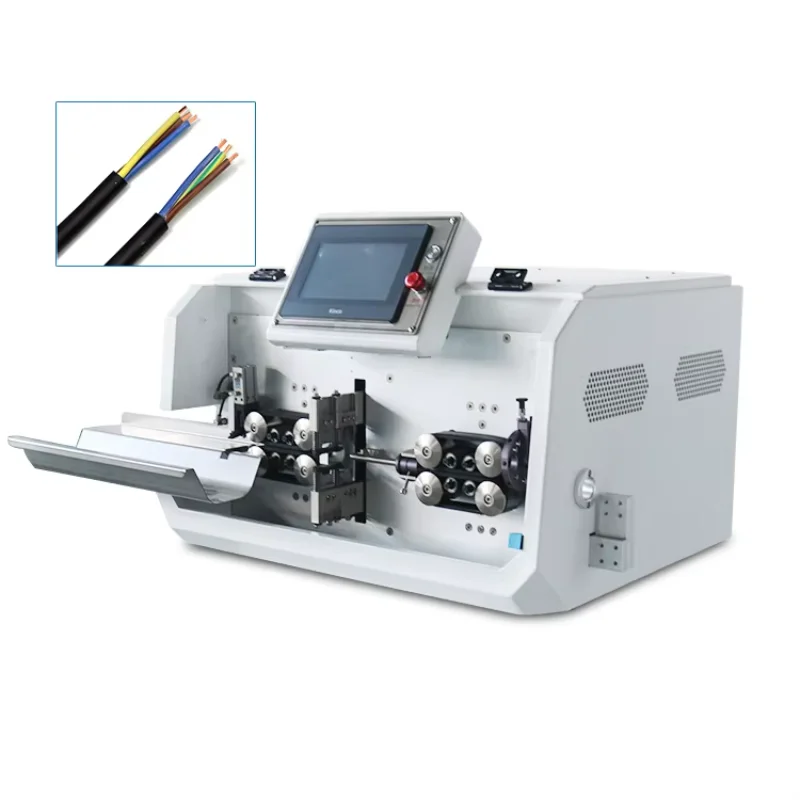 

Usefully Computer Wire Cutting And Peeling Machine Wire Strip Machine Cable Processing Factory Equipment