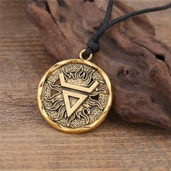 Dawapara God Veles Symbol Slavic Amulet and Talisman Pendant The Patron of Wisdom Fashion Jewelry Womens Accessories Necklace