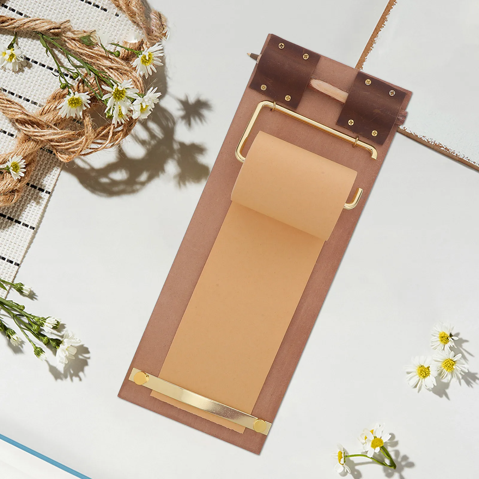 1set-wall-mounted-vintage-note-pad-holder-paper-roll-holder-wooden-pen-memo-board-kitchen-office-to-do-list-message-board