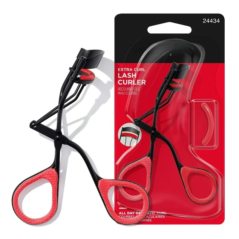 

Щипцы для завивки ресниц Extra Curl, эффект драматичной завивки на весь день, нескользящие ручки, 1 шт.