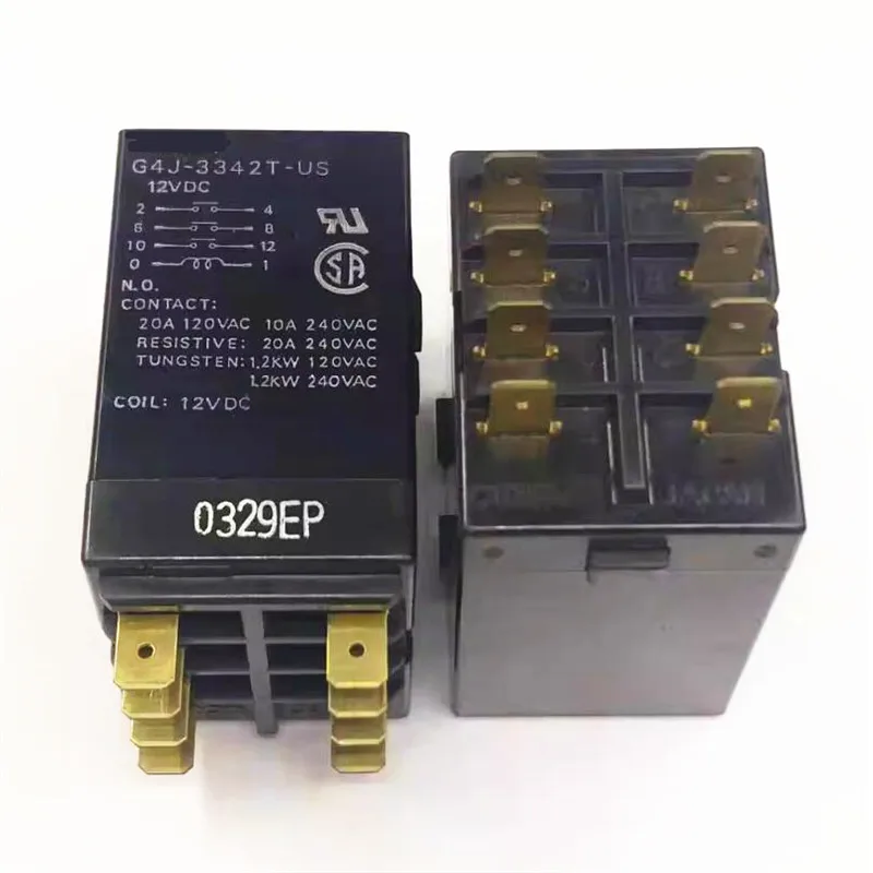 

ГОРЯЧАЯ НОВОЕ реле G4J-3342T-US G4J3342TUS 12 В постоянного тока DCV12 12 В 8-контактное