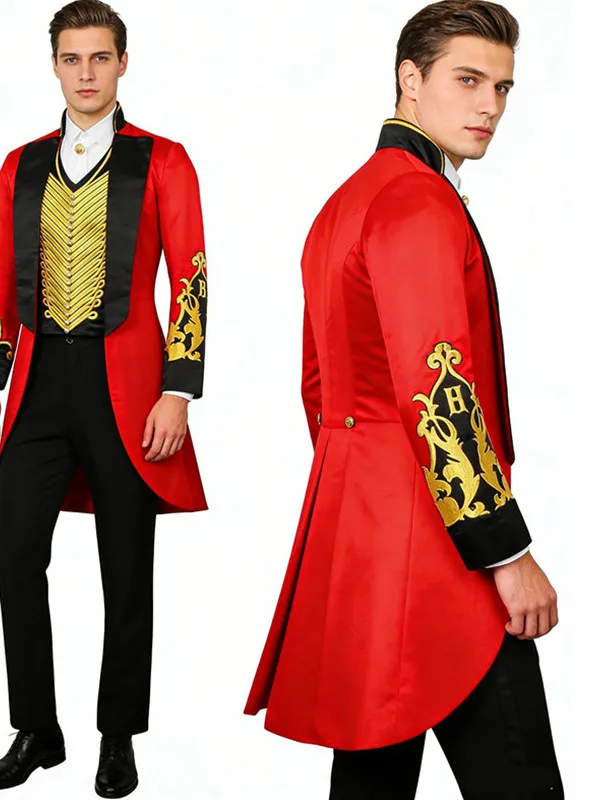 

Men's Suiting Costume Barnum Circus Actor Entertainment Big Costumes for Men by Eununa New Arrival Spring 2026 Polyester Fibe...