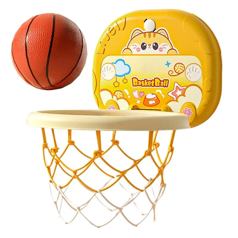 Kids Basketball Hoop For Indoor Outdoor Play Folding Basketball Hoops & Goals Active Fun Silent Toy Basketball Products