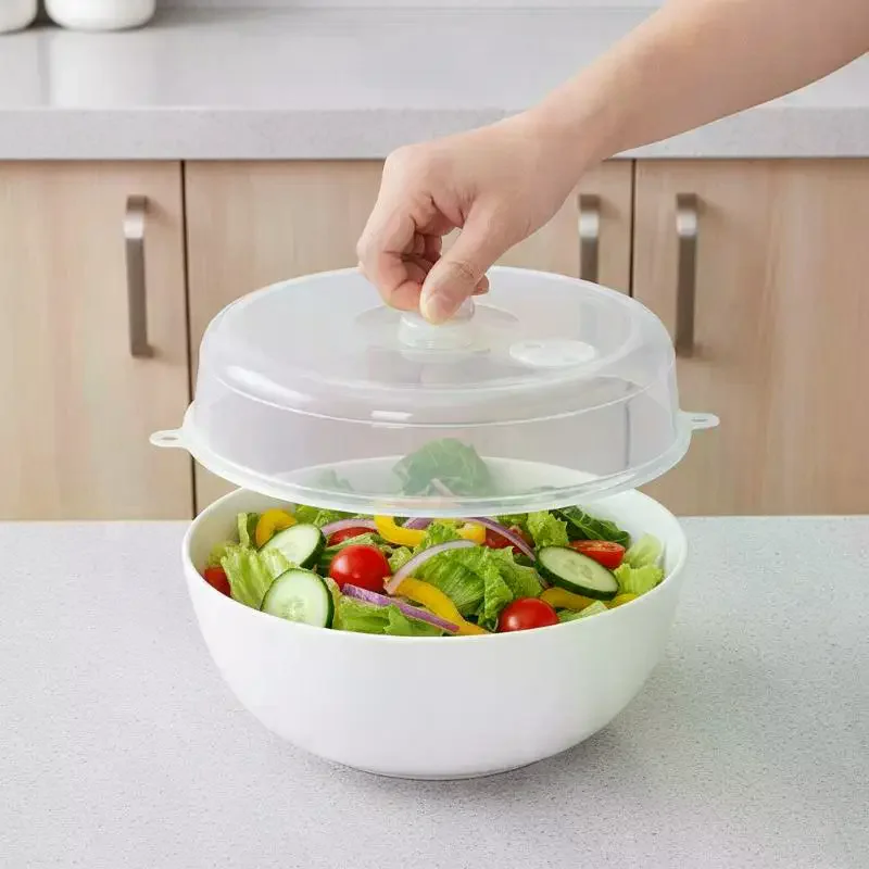 1/2Pcs Microwave Food Anti-Sputtering Cover Heated Sealed Covers Oven Oil Cap Food Splatter Guard Covers Kitchen Tool