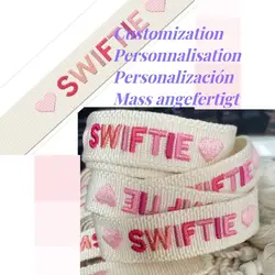 Customization of Woven Bracelets Custom Made Your Own Words