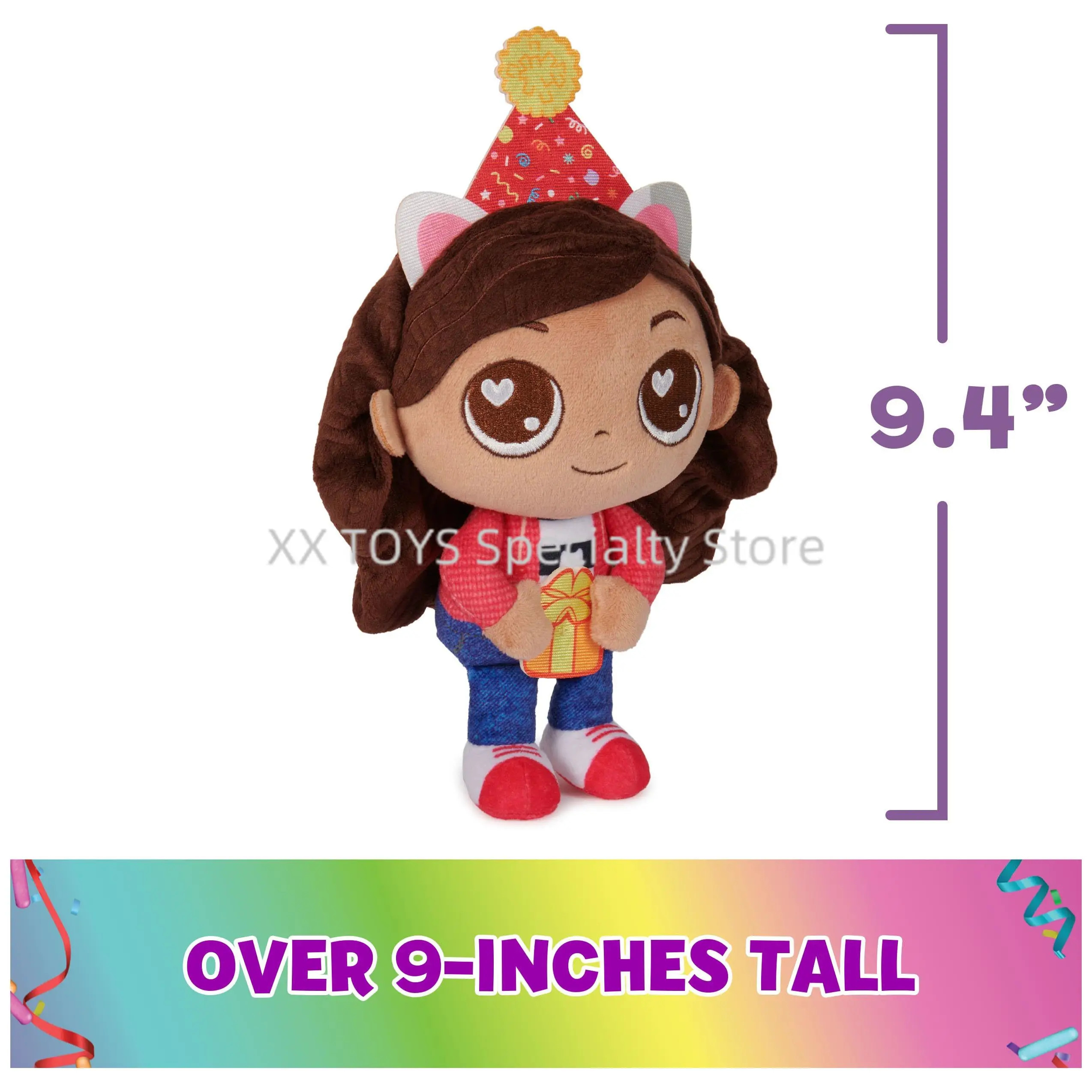 بيت الدمى غابي: سلسلة الاحتفال بالفيلم كوكي بوبي ميركات 9 بوصة غابي فتاة ألعاب من القطيفة حيوانات محشوة للأطفال #6