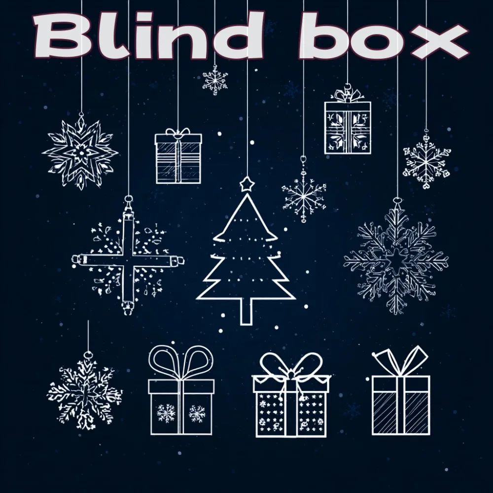 2025 nueva caja ciega de Festival caliente figura de Anime lindo llavero encanto juguete sorpresa decoración de Navidad