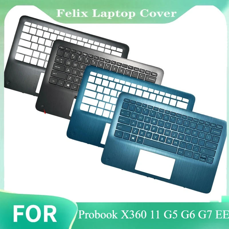NEW Top Case US Keyboard Laptop Palmrest Upper Cover For Probook X360 11 G5 G6 G7 EE M03759-B31 L83983-001