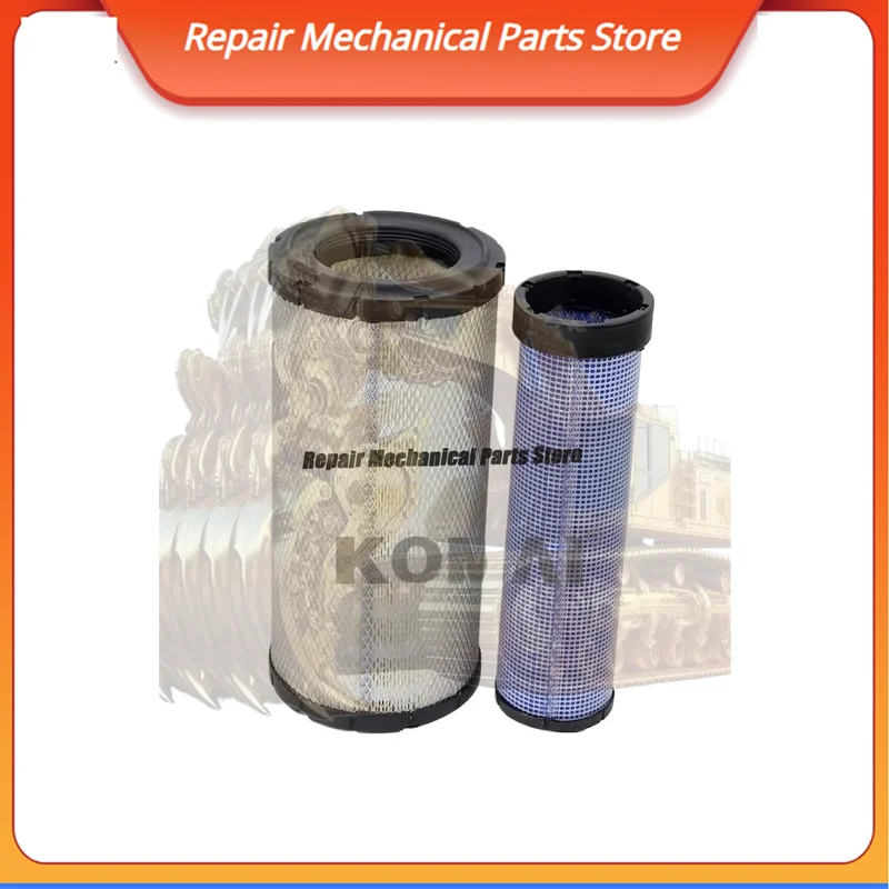 

For Komatsu PC130-8 Air Filter SL6490 SL6490/1 P780522 600-185-2510 4419-42002-0