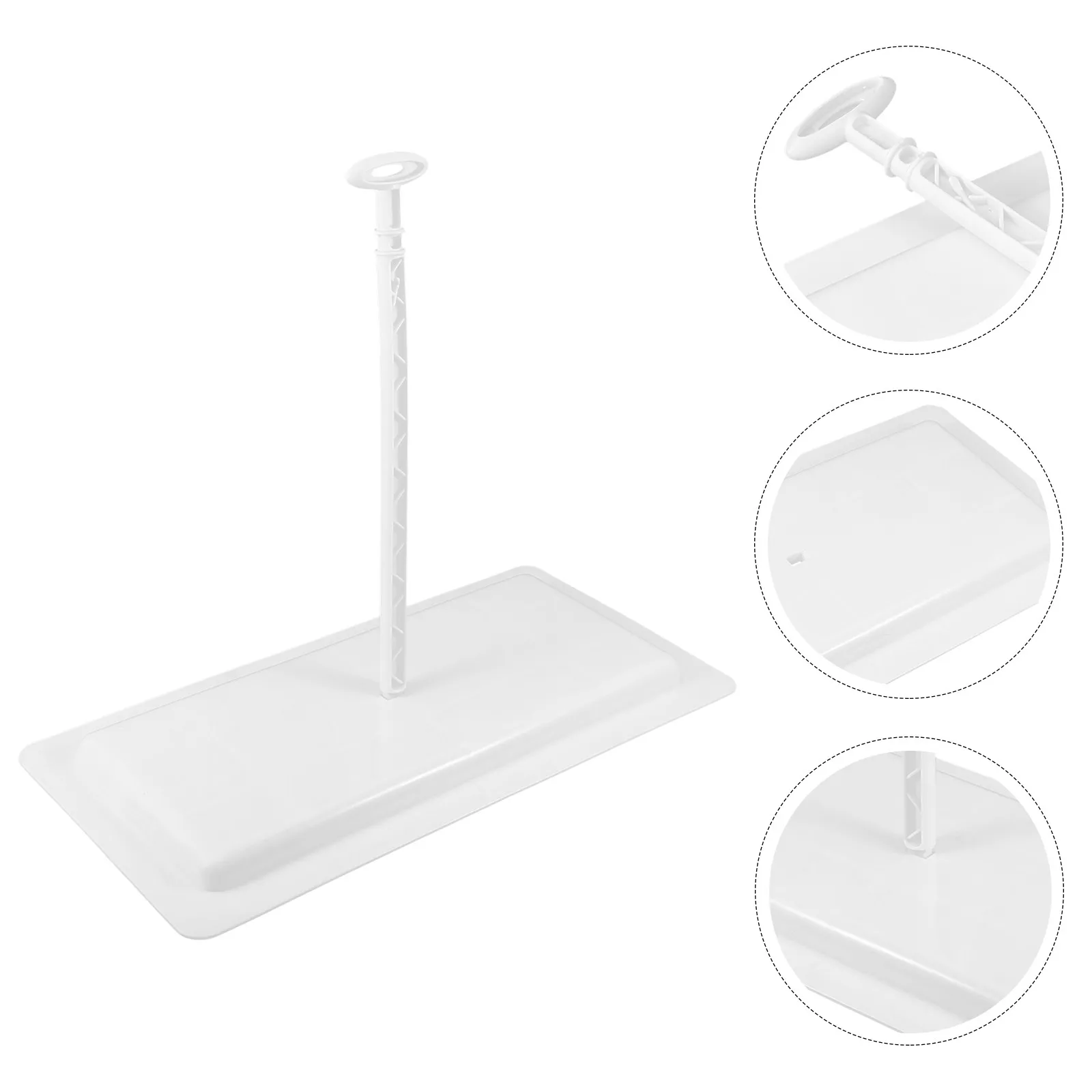 

1Set Squatting Pan Cover ABS Thick Stable Non Deform Squat Toilet Lid Replacement Bathroom Toilet Cover Squat Pan Lid