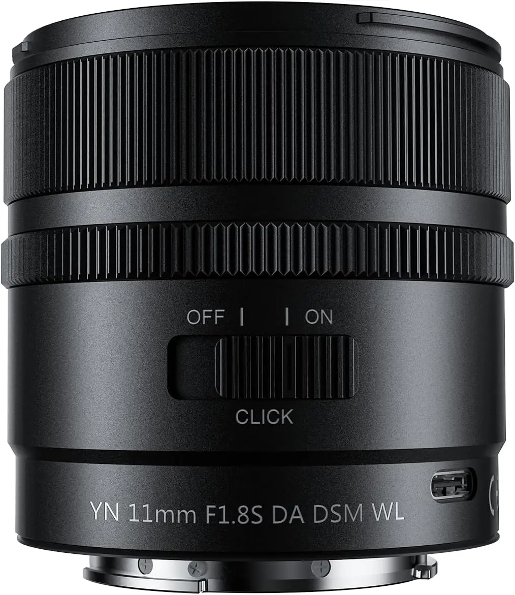 

YONGNUO YN11MM F1.8S 11mm F1.8 Large Aperture Fixed Prime Lens Auto Focus APS-C Frame Ultra Wide Angle Lens for A6300 A6600 6400