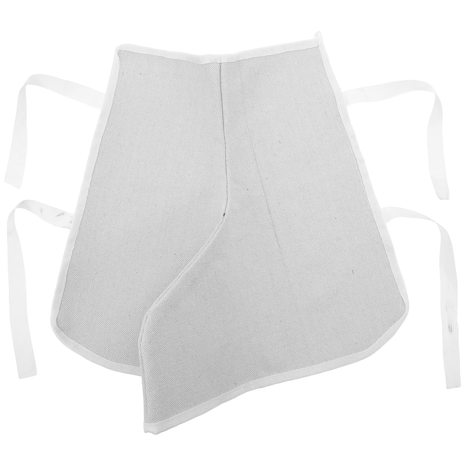 

2pcs Welding Boot Covers High-Density Canvas Reusable Shoe Protectors Adjustable 13.8X11.4 Inch White For Men Work Boots Heat