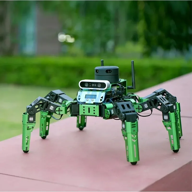 Hiwonder JetHexa ROS Hexapod Robot Kit Powered By Jetson Nano B01 Official Version And Equipped With Lidar Depth Camera