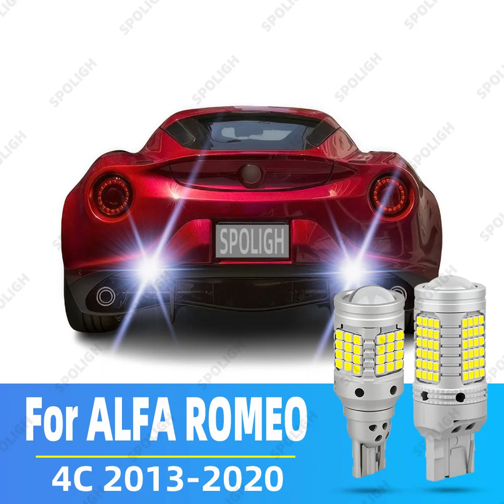

2Pcs Car LED Reverse Light For Alfa Romeo 4C Spider 2013-2015 2016 2017 2018 2019 2020 Backup Back Up Reversing Lamp Canbus