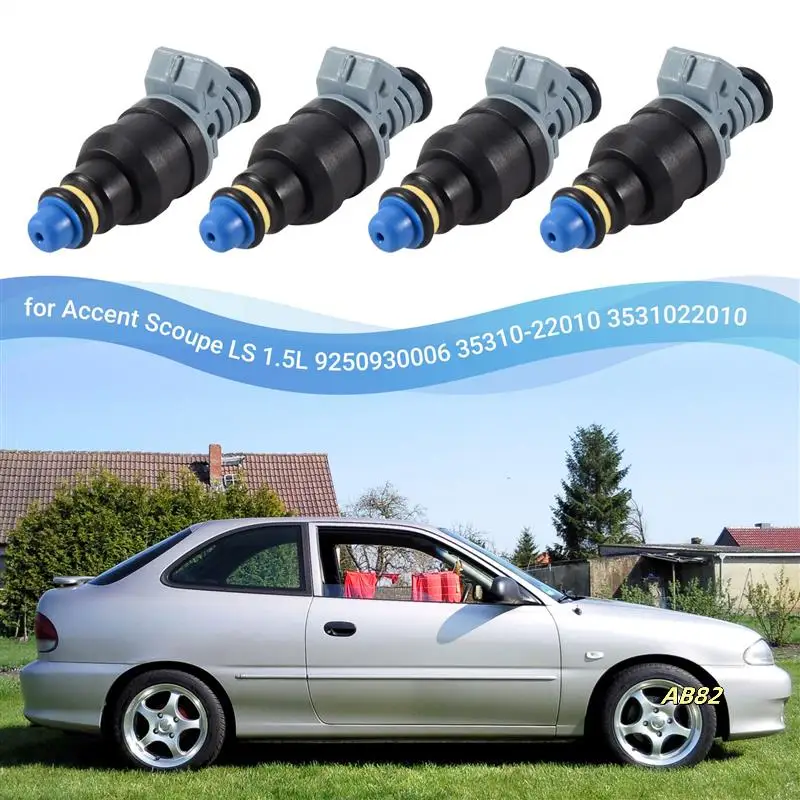 

4 шт./лот топливная форсунка для Hyundai Accent Scoupe LS 1.5L 9250930006 35310-22010 3531022010
