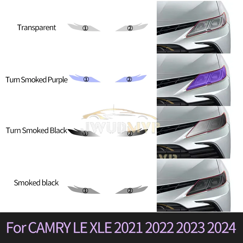 

Headlight Protective Film for CAMRY LE XLE 2021 2022 2023 2024 ppf Headlamp Rearview Mirror Film Car Smart Photochromic