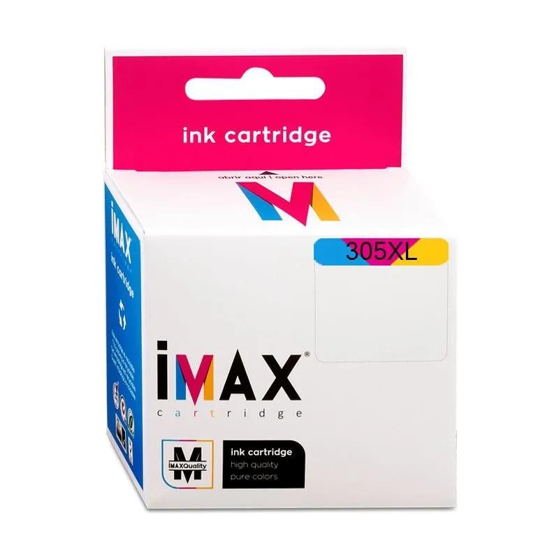 Cartridge IMAX®(3YM63AE No. 305XL C) for HP printers-18ml-Color C05HP0058 tintaimpresora.net