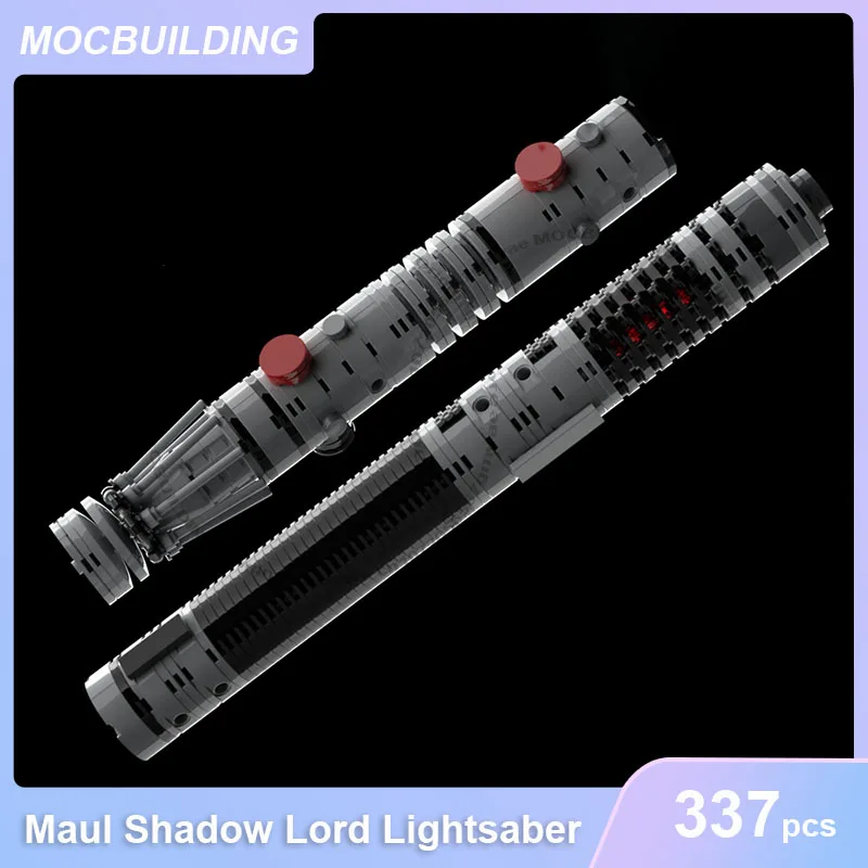 MOC Building Blocks Maul Shadow Lord Lightsaber Model DIY Assemble Bricks Space Creative Collection Display Toys Gifts 337PCS - view 4
