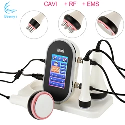 RF&EMS 3In1 Cavitation Ultrasonic Body Slimming RF Lifting Machine Beauty Device  Massager Skin Tighten Face Skin Care Tool