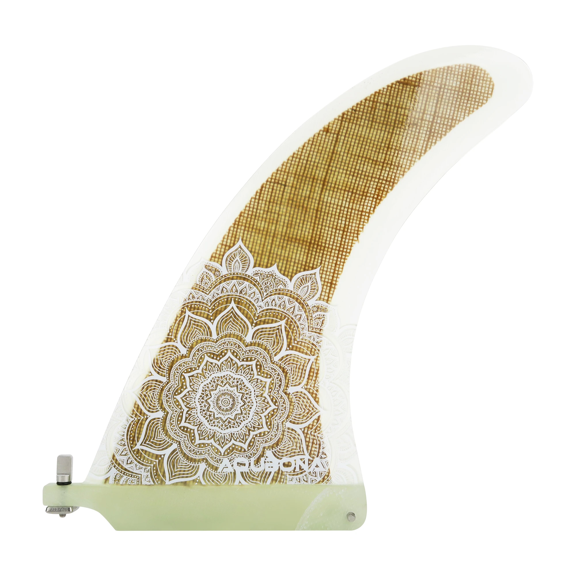 

Surfboard Center Fin Fiberglass 7/8/9/10 Inch Single Fin For Longboard SUP board Paddleboard Screws Easy To Install
