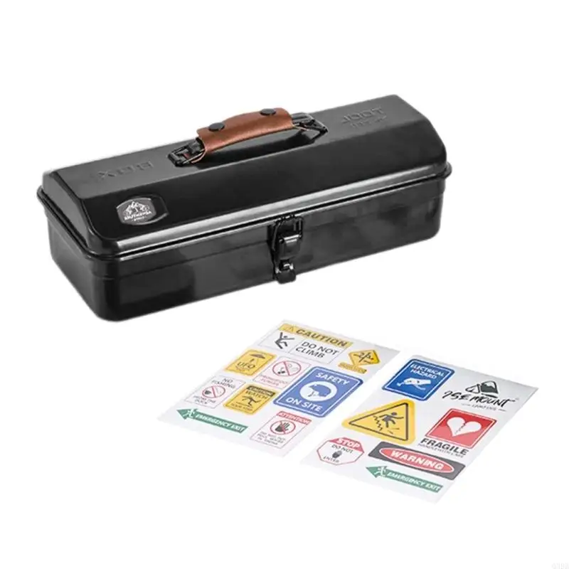COLLE CARTICON MÉTAL PORTABLE Q39B avec autocollants amusants pour outil d'organisation en plein air