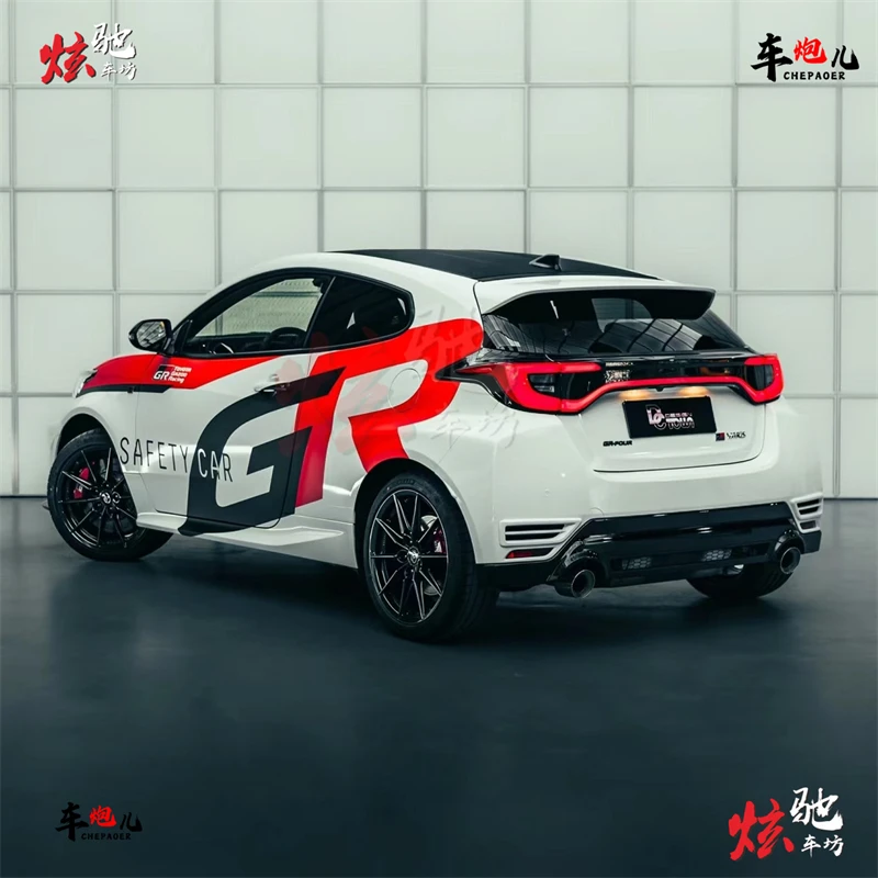 

Car Vinyl sticker Body appearance modification Fashion sport Decal accessories FOR Toyota GR YARIS